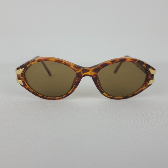 Tortoise Schell Gold Sunglasses - Picture 2 of 6